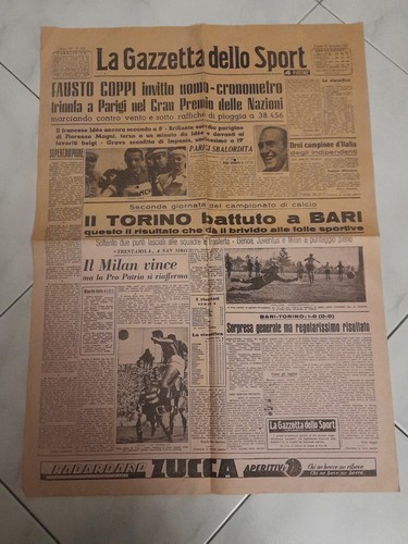 Prima pagina gazzetta dello - prima,