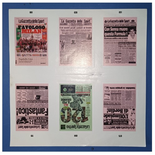 Gazzetta dello sport prima - dello,