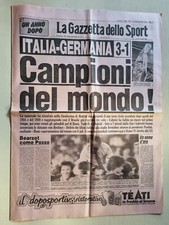 POSTER PRIMA PAGINA GAZZETTA