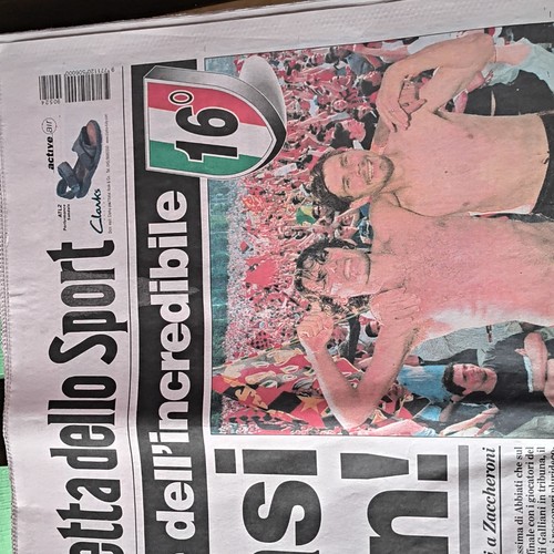 Gazzetta dello sport prima - la,