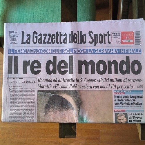 Gazzetta dello sport prima - la,