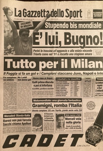 Gazzetta dello sport 7 - dello,